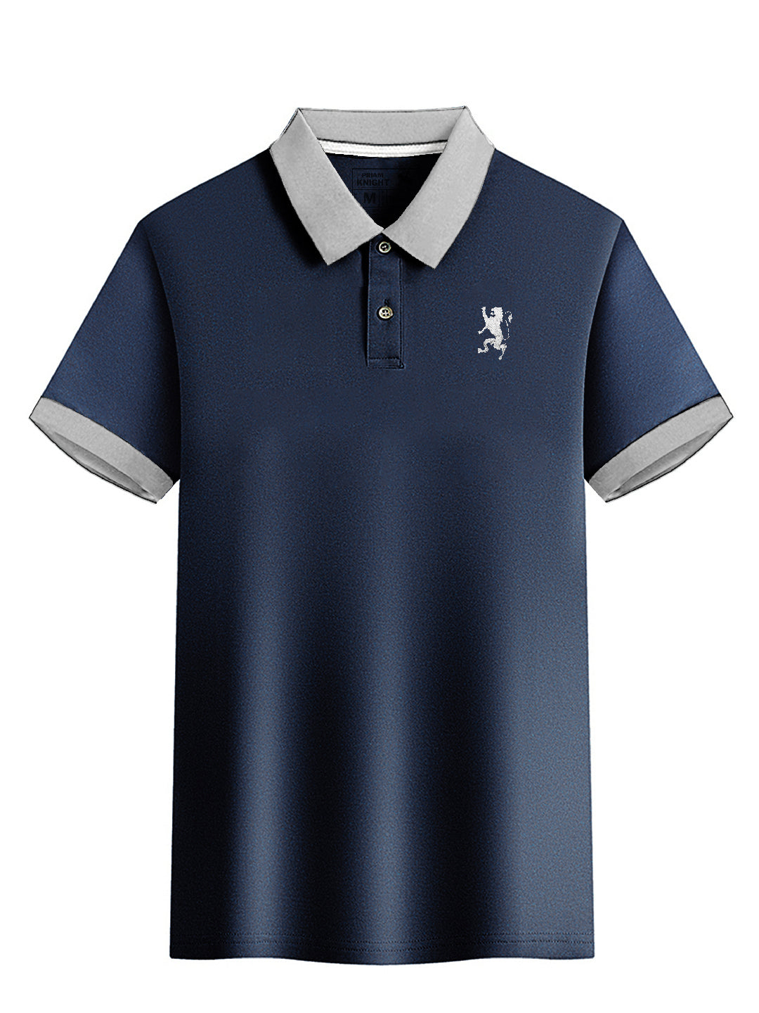 Men's Left Chest Embroidered Logo Premium Cotton Polo