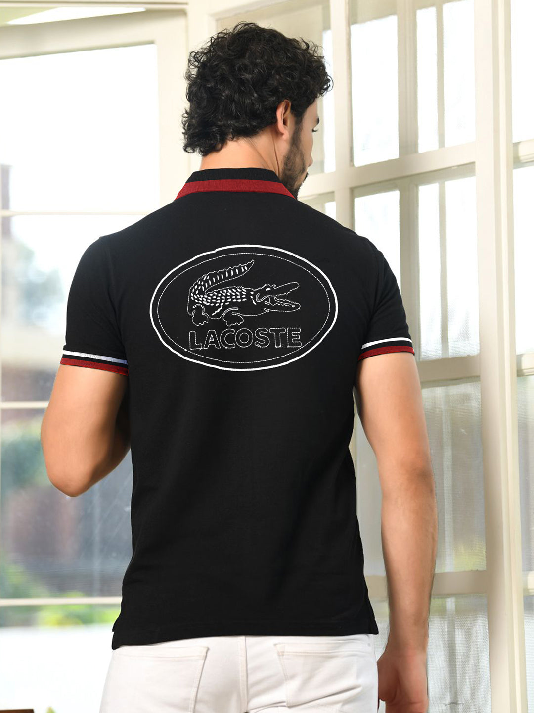 MEN TOP NOTCH PREMIUM LOGO PIQUE POLO