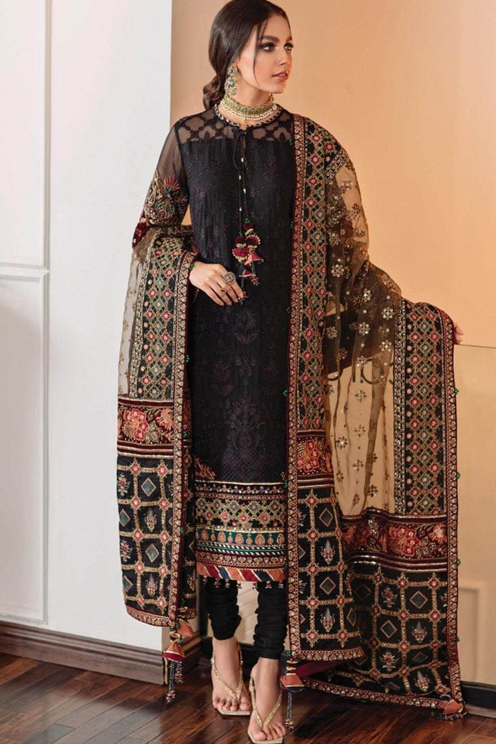 Maria.B Embroidered Lawn (Unstitched lawn 3pc)